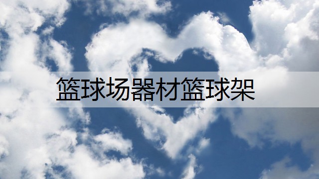 篮球场器材篮球架