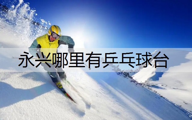 永兴哪里有乒乓球台